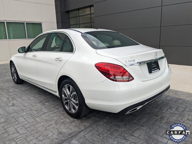 used 2018 Mercedes-Benz C-Class car, priced at $17,977