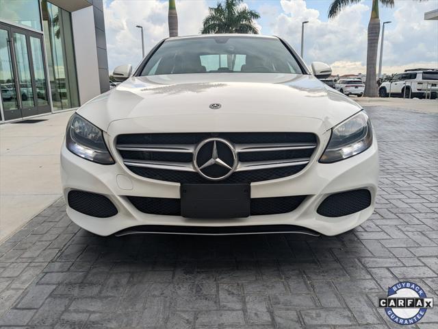 used 2018 Mercedes-Benz C-Class car, priced at $17,977