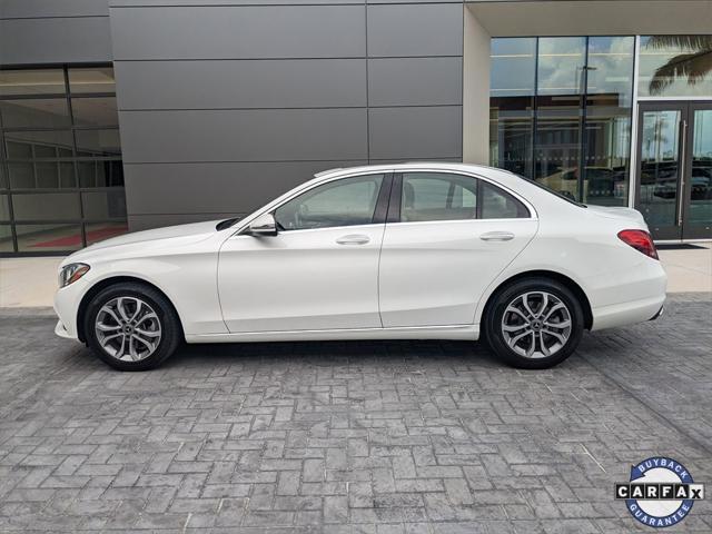 used 2018 Mercedes-Benz C-Class car, priced at $17,977