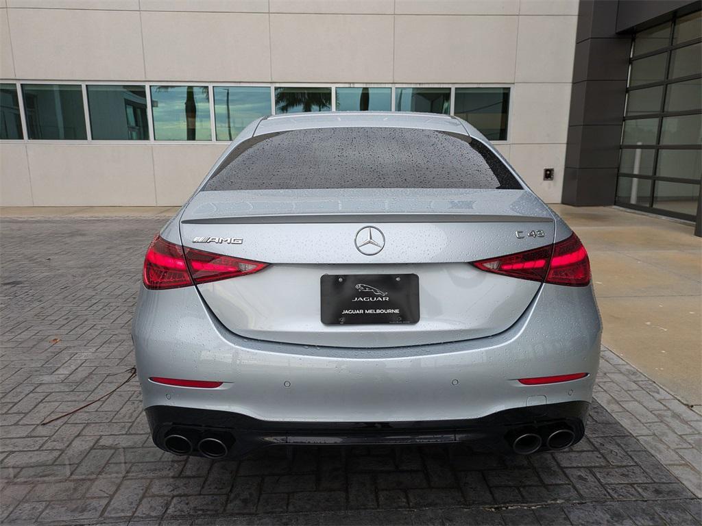 used 2024 Mercedes-Benz AMG C 43 car, priced at $51,977