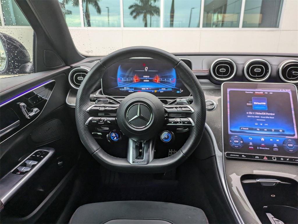 used 2024 Mercedes-Benz AMG C 43 car, priced at $51,977