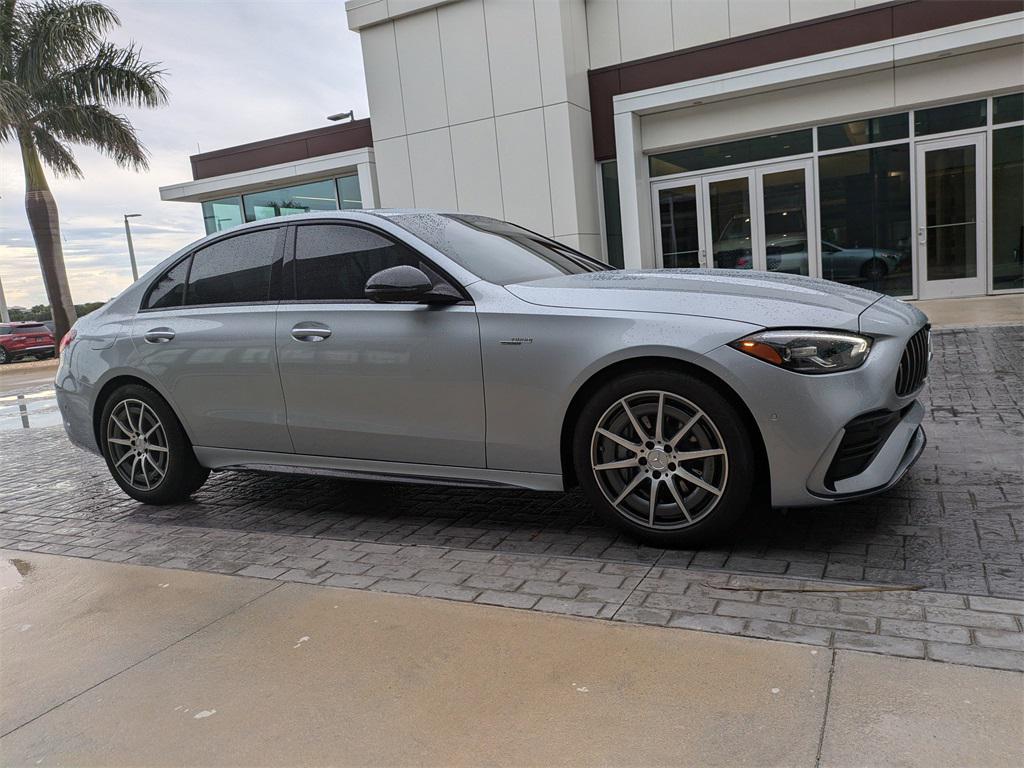 used 2024 Mercedes-Benz AMG C 43 car, priced at $51,977