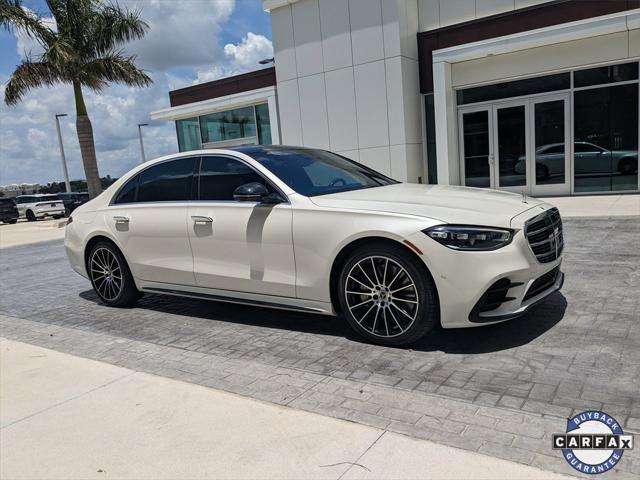 used 2021 Mercedes-Benz S-Class car, priced at $64,977