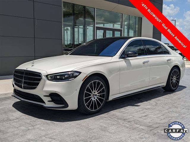 used 2021 Mercedes-Benz S-Class car, priced at $64,577