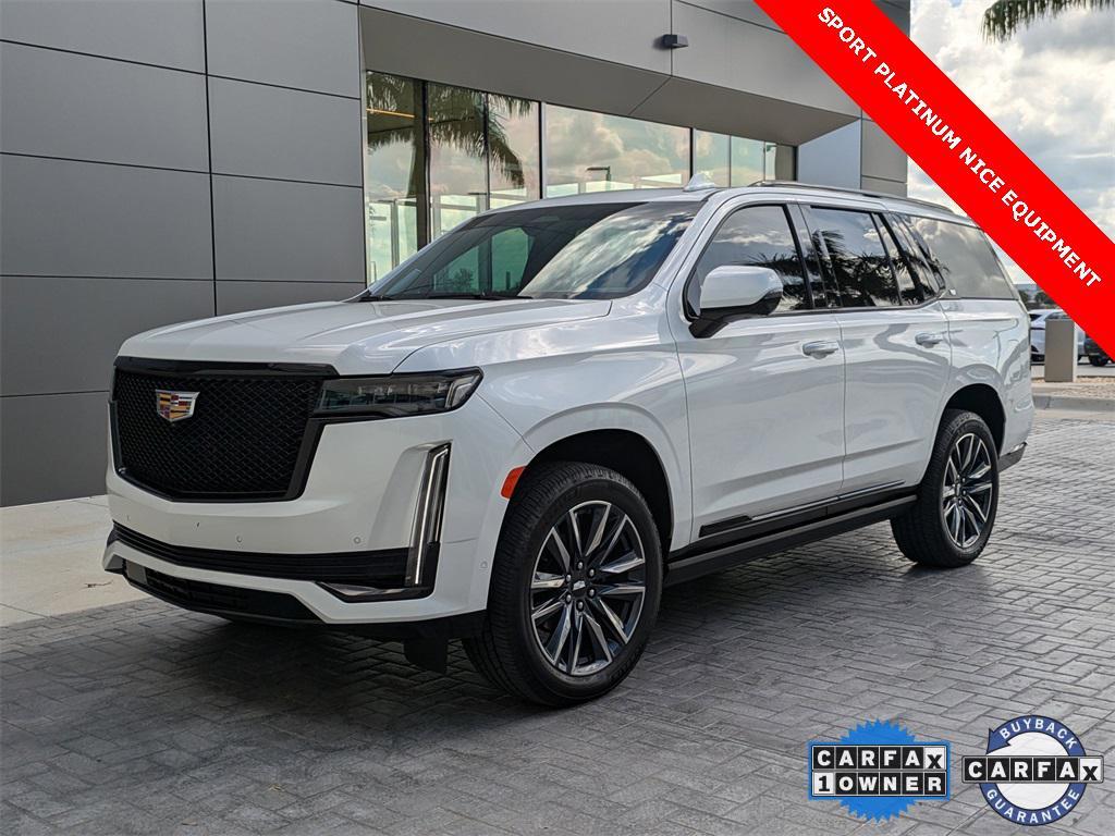used 2023 Cadillac Escalade car, priced at $76,477