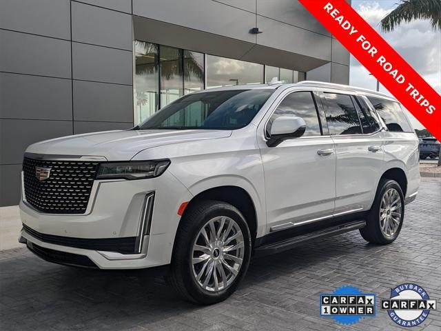 used 2021 Cadillac Escalade car, priced at $62,977