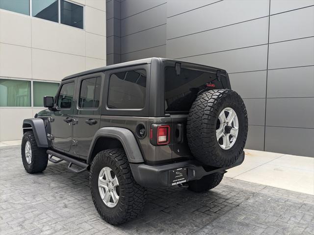 used 2018 Jeep Wrangler Unlimited car, priced at $24,977