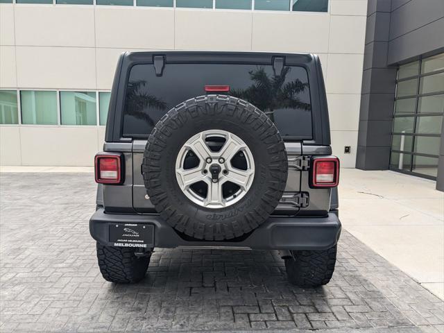 used 2018 Jeep Wrangler Unlimited car, priced at $24,977