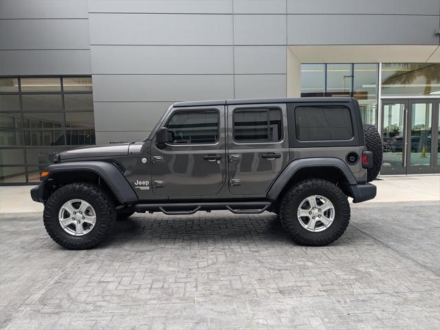 used 2018 Jeep Wrangler Unlimited car, priced at $24,977