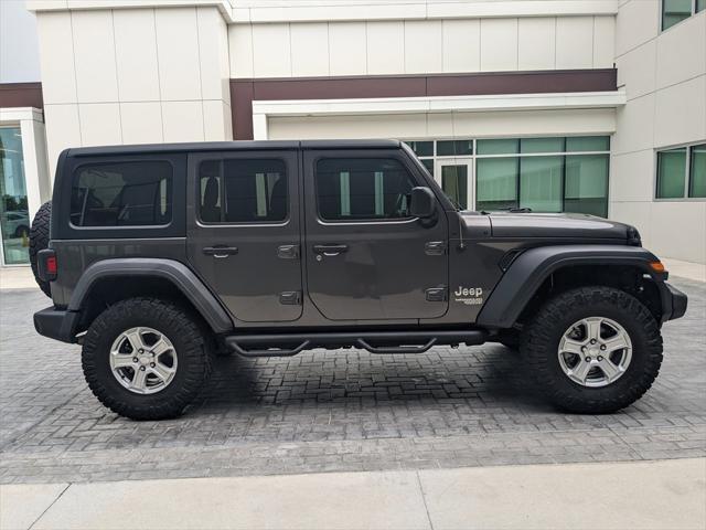 used 2018 Jeep Wrangler Unlimited car, priced at $24,977