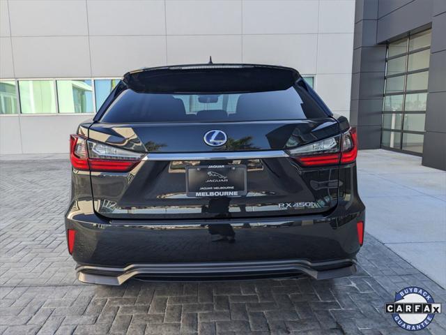 used 2019 Lexus RX 450h car, priced at $38,999