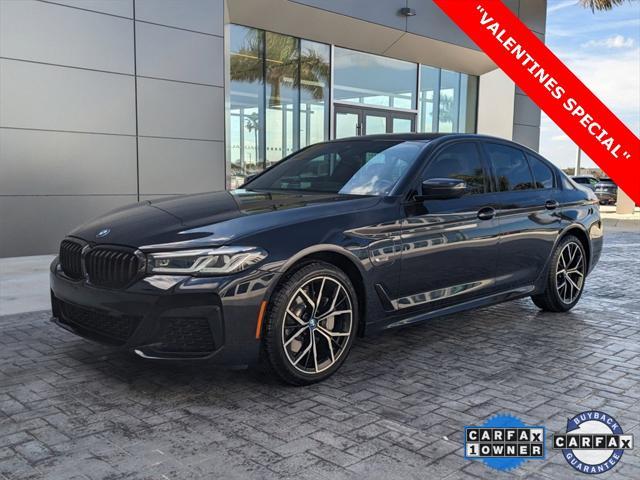 used 2022 BMW 530e car, priced at $36,977