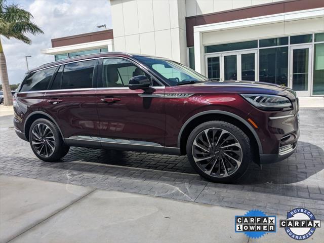 used 2021 Lincoln Aviator car, priced at $35,477