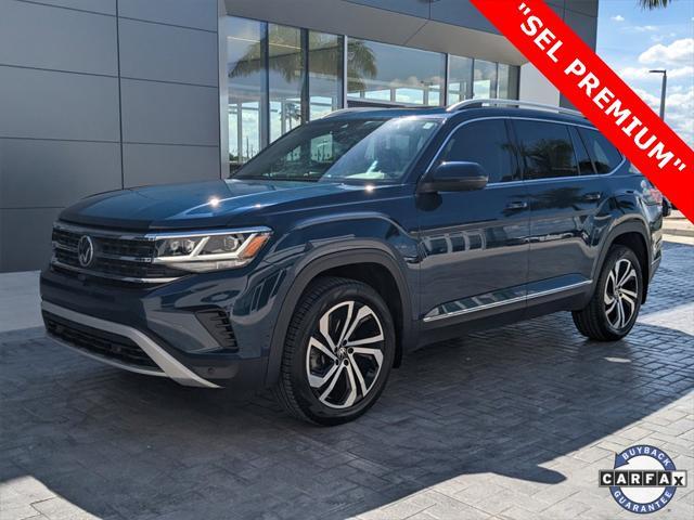 used 2021 Volkswagen Atlas car, priced at $30,777