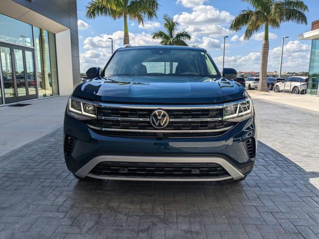 used 2021 Volkswagen Atlas car, priced at $31,777