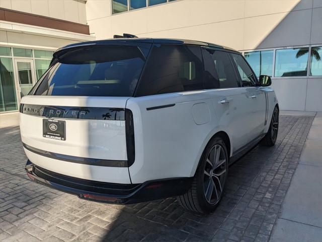 new 2025 Land Rover Range Rover car, priced at $141,800