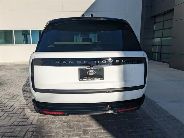 new 2025 Land Rover Range Rover car, priced at $141,800