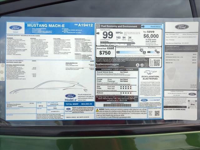 new 2024 Ford Mustang Mach-E car, priced at $42,410