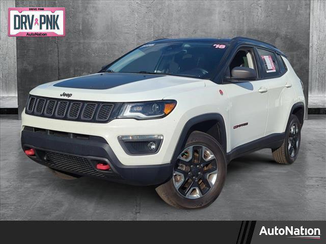 used 2018 Jeep Compass car, priced at $14,717