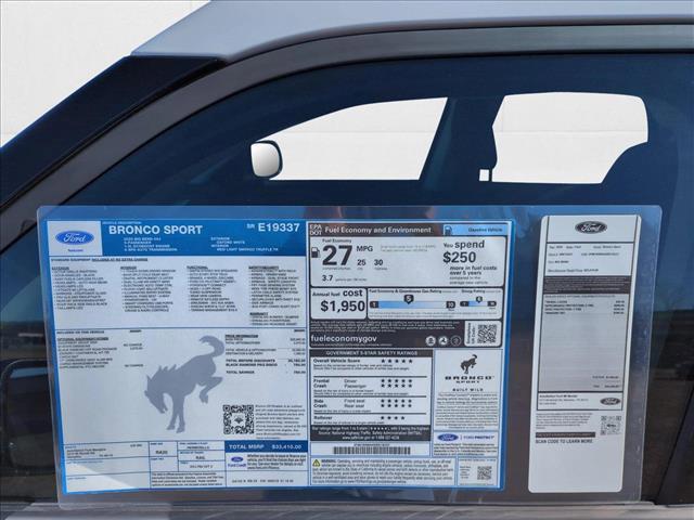 new 2025 Ford Bronco Sport car, priced at $28,922