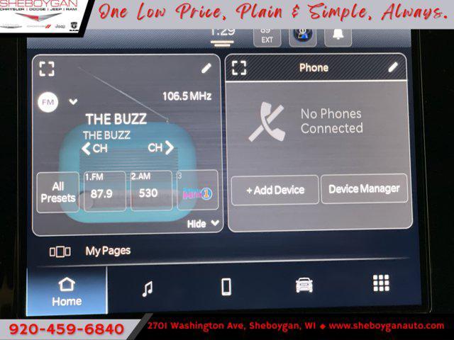 new 2025 Ram 1500 car, priced at $48,635