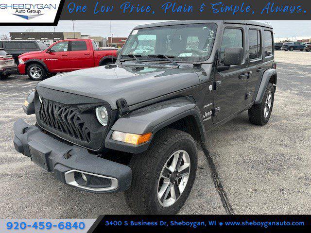 used 2018 Jeep Wrangler Unlimited car, priced at $27,977