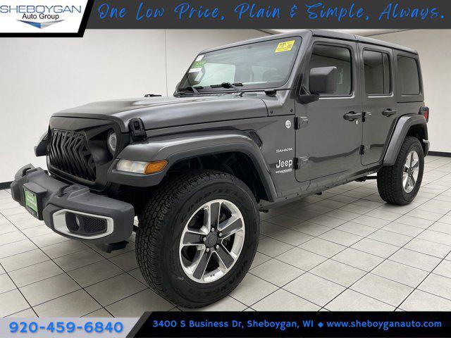 used 2018 Jeep Wrangler Unlimited car, priced at $26,478