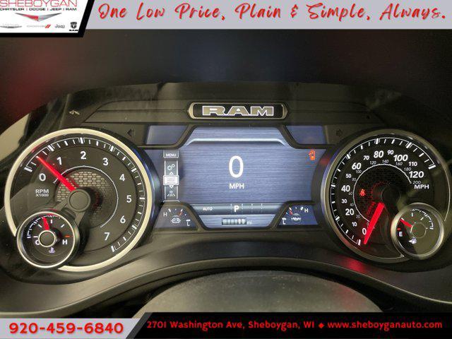 new 2025 Ram 1500 car, priced at $58,002