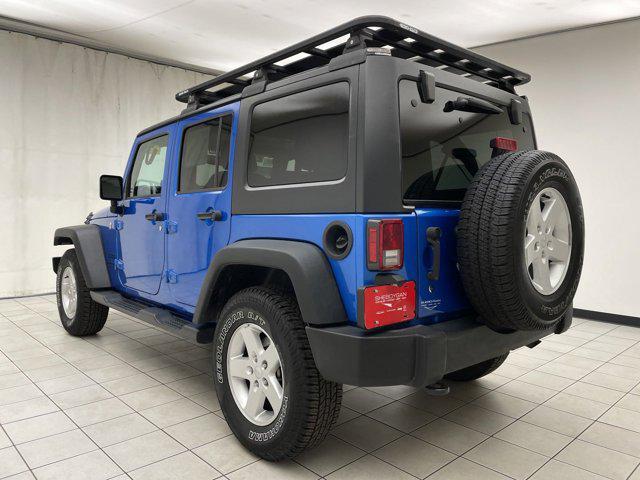 used 2016 Jeep Wrangler Unlimited car, priced at $18,433