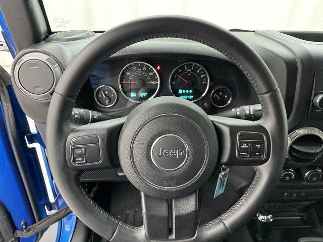 used 2016 Jeep Wrangler Unlimited car, priced at $18,792