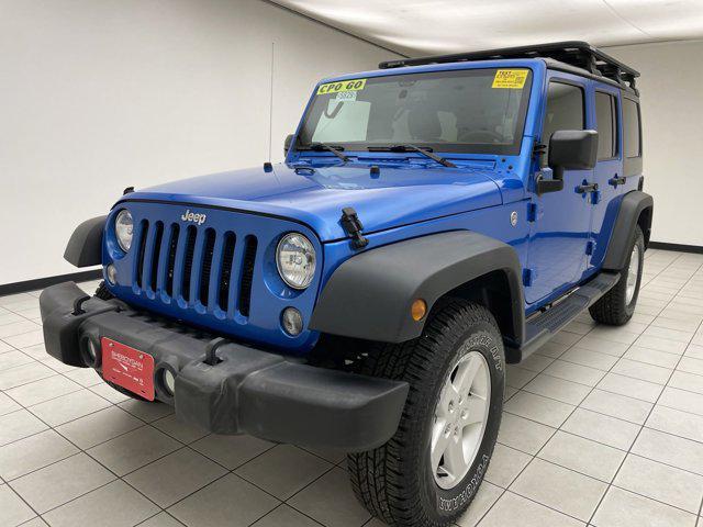 used 2016 Jeep Wrangler Unlimited car, priced at $18,792