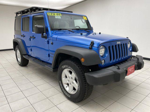 used 2016 Jeep Wrangler Unlimited car, priced at $18,792