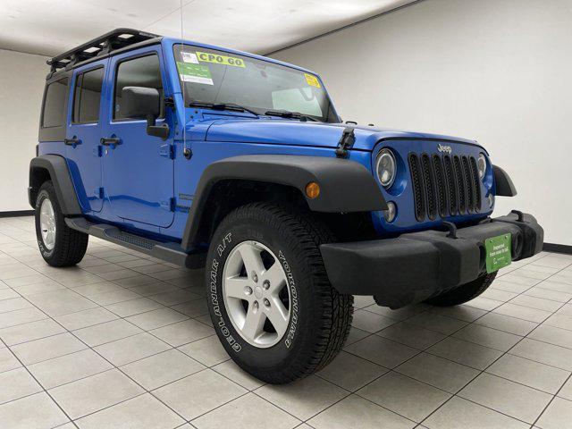 used 2016 Jeep Wrangler Unlimited car, priced at $18,433