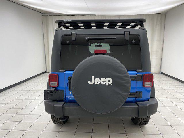 used 2016 Jeep Wrangler Unlimited car, priced at $18,792