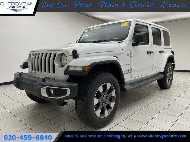 used 2020 Jeep Wrangler Unlimited car, priced at $24,663