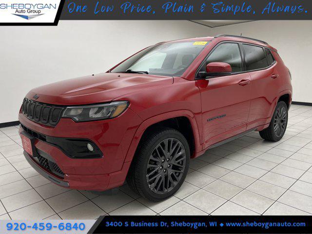 used 2022 Jeep Compass car, priced at $21,998