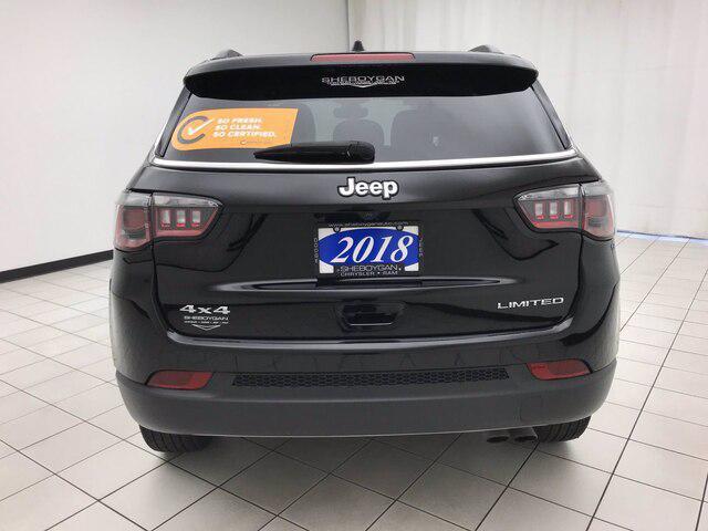 used 2018 Jeep Compass car, priced at $14,645