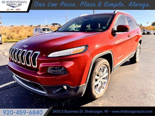 used 2015 Jeep Cherokee car, priced at $8,500