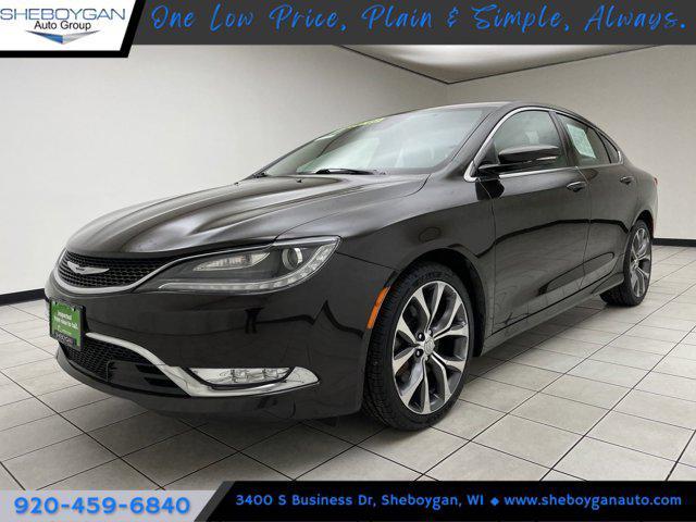 used 2015 Chrysler 200 car, priced at $11,178