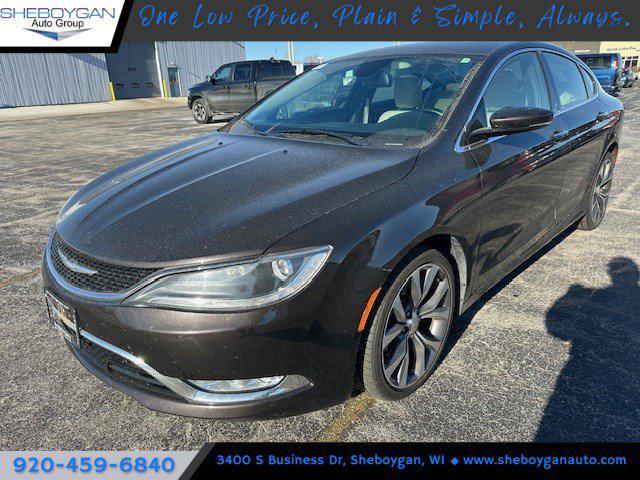 used 2015 Chrysler 200 car, priced at $11,179