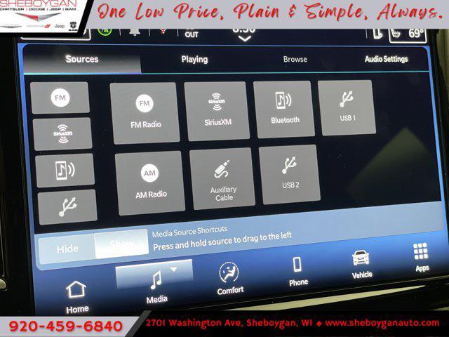 new 2025 Chrysler Pacifica car, priced at $41,842