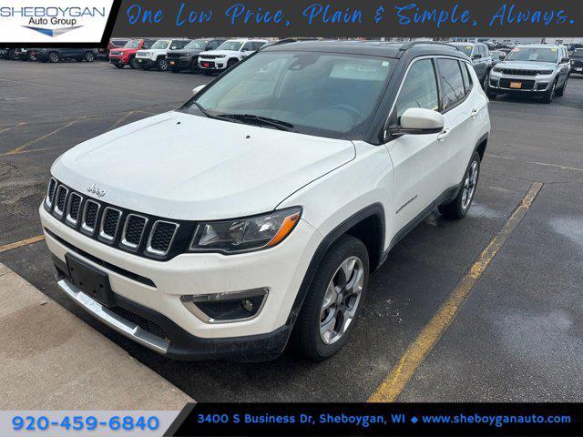 used 2021 Jeep Compass car, priced at $20,705