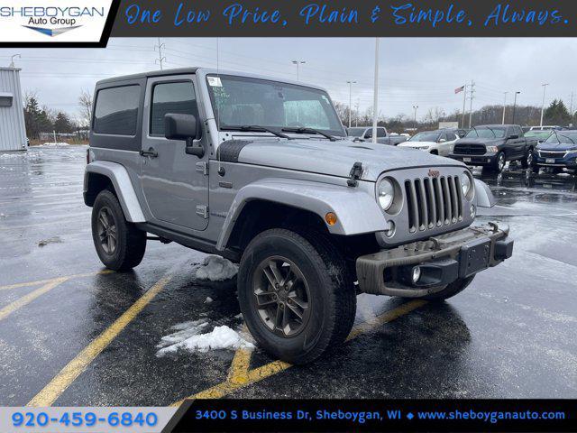 used 2016 Jeep Wrangler car, priced at $21,866