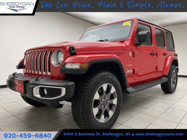 used 2019 Jeep Wrangler Unlimited car, priced at $25,192