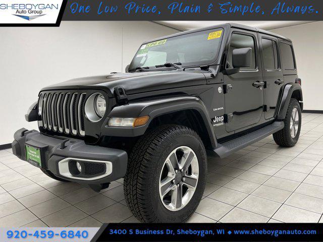 used 2020 Jeep Wrangler Unlimited car, priced at $30,932