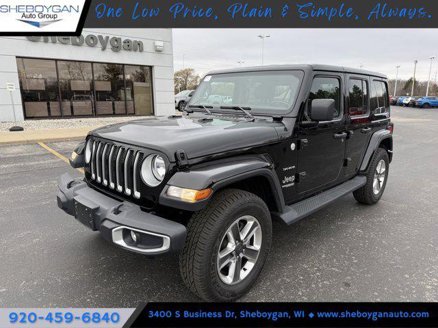 used 2020 Jeep Wrangler Unlimited car, priced at $31,199