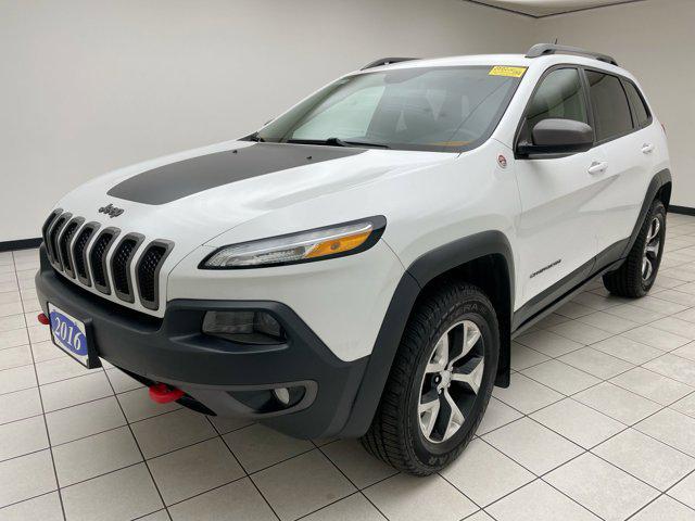 used 2016 Jeep Cherokee car, priced at $10,898