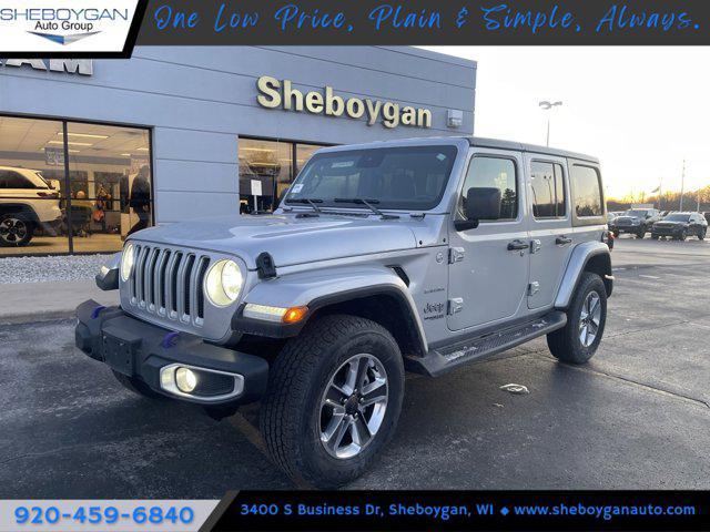 used 2022 Jeep Wrangler Unlimited car, priced at $35,782