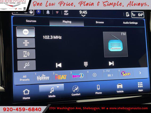 new 2026 Chrysler Pacifica car, priced at $47,135