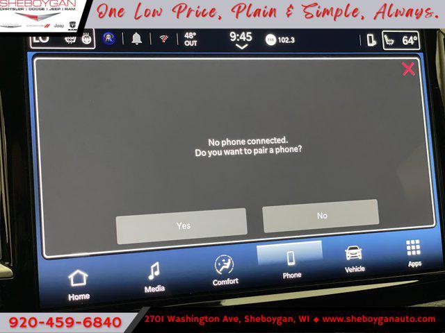 new 2026 Chrysler Pacifica car, priced at $47,135